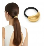 Inel pentru prins parul din metal model DMX01TT Auriu